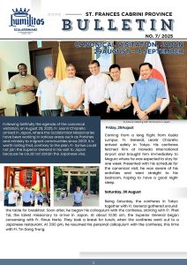SFCP Bulletin: JAPAN CANONICAL VISITATION (No. 7/2025)